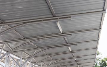 installing Cefn Golau metal roofing